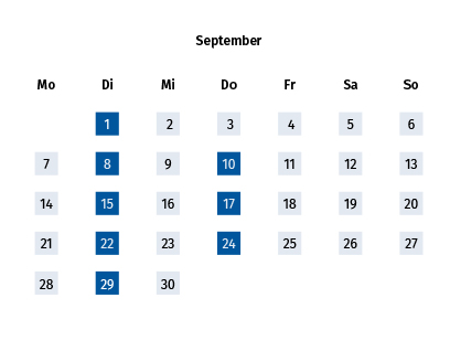 Webinarkalender 09/2026 Webinarkalender 09/2026