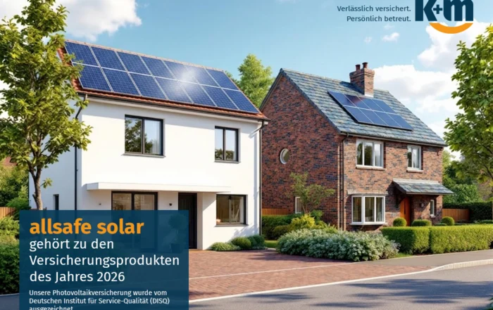 allsafe solar: Versicherungsprodukt des Jahres 2026